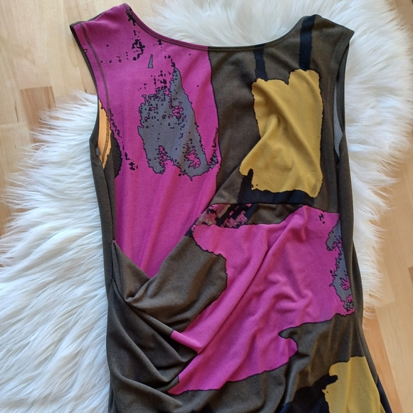 {Rachel Roy} Sleeveless V-Back Dress - Picture 2 of 9